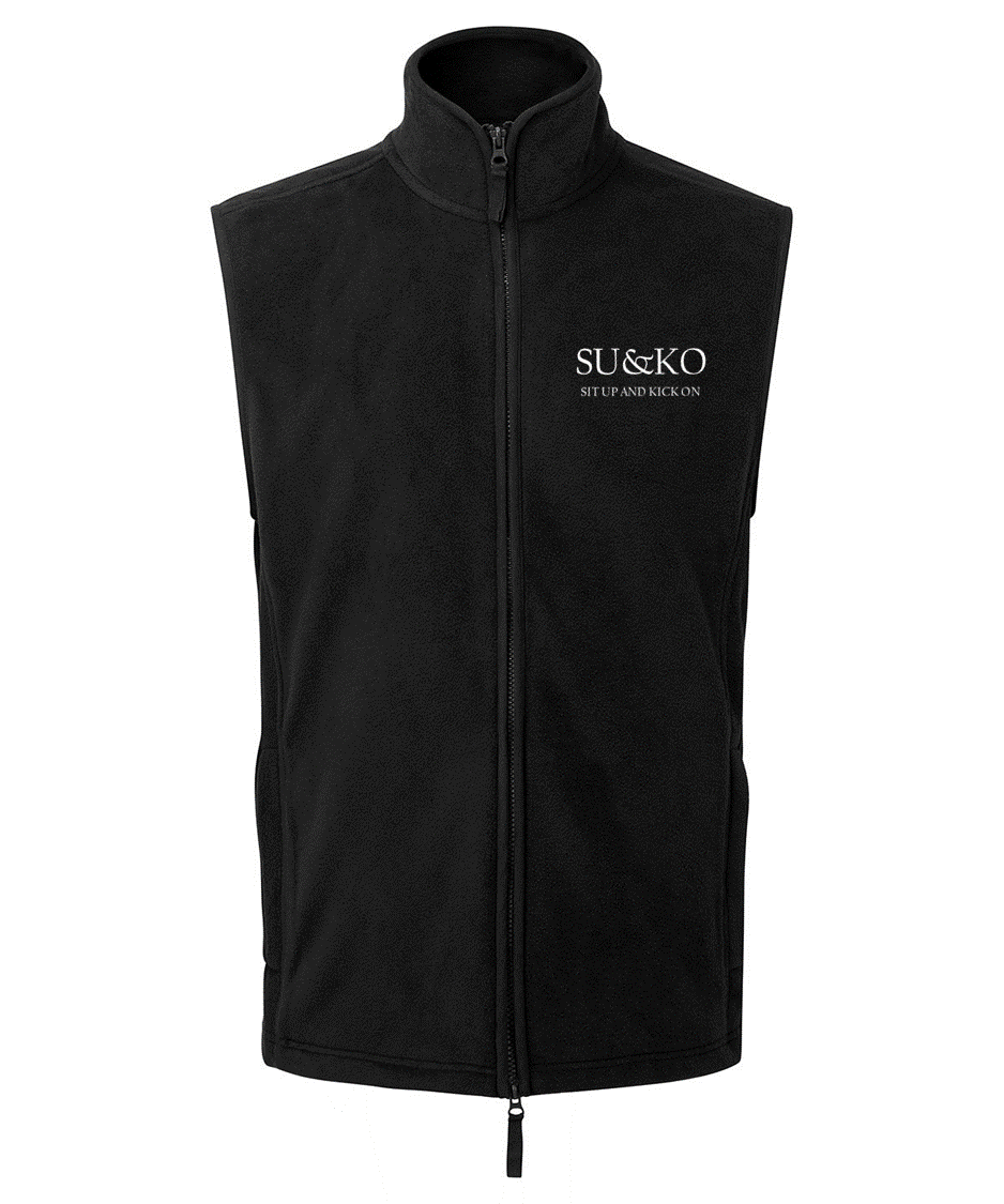 SU&KO Men's Fleece Gilet